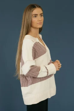 J.NNA Sweaters<Adrienne Sweater-Desert Taupe