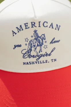 Faire Hats & Beanies<American Cowgirl Trucker Hat