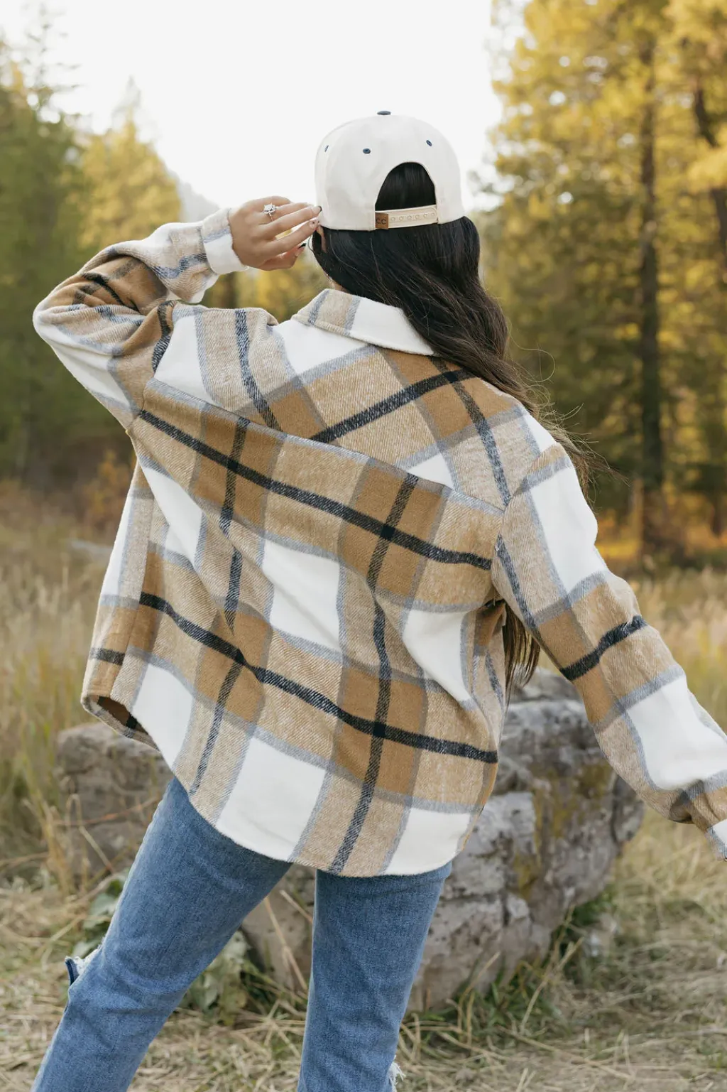 MISS SPARKLING Maternity Friendly|Nursing Friendly<Arwin Flannel-Tan