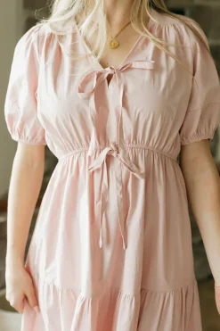 Rivir Maternity Friendly|Bridesmaid's Dresses<Avelynn Dress-Blush
