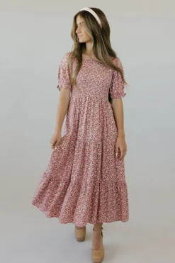 Elloh Midi Dresses<Baylor Dress-