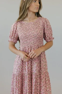 Elloh Midi Dresses<Baylor Dress-
