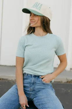 Dongguan Huoyoung Apparel Co Tops|Maternity Friendly<Boone Top-Seafoam