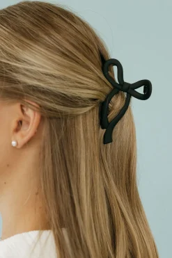 Ali Express Hair<Bow Claw Clip-
