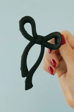 Ali Express Hair<Bow Claw Clip-