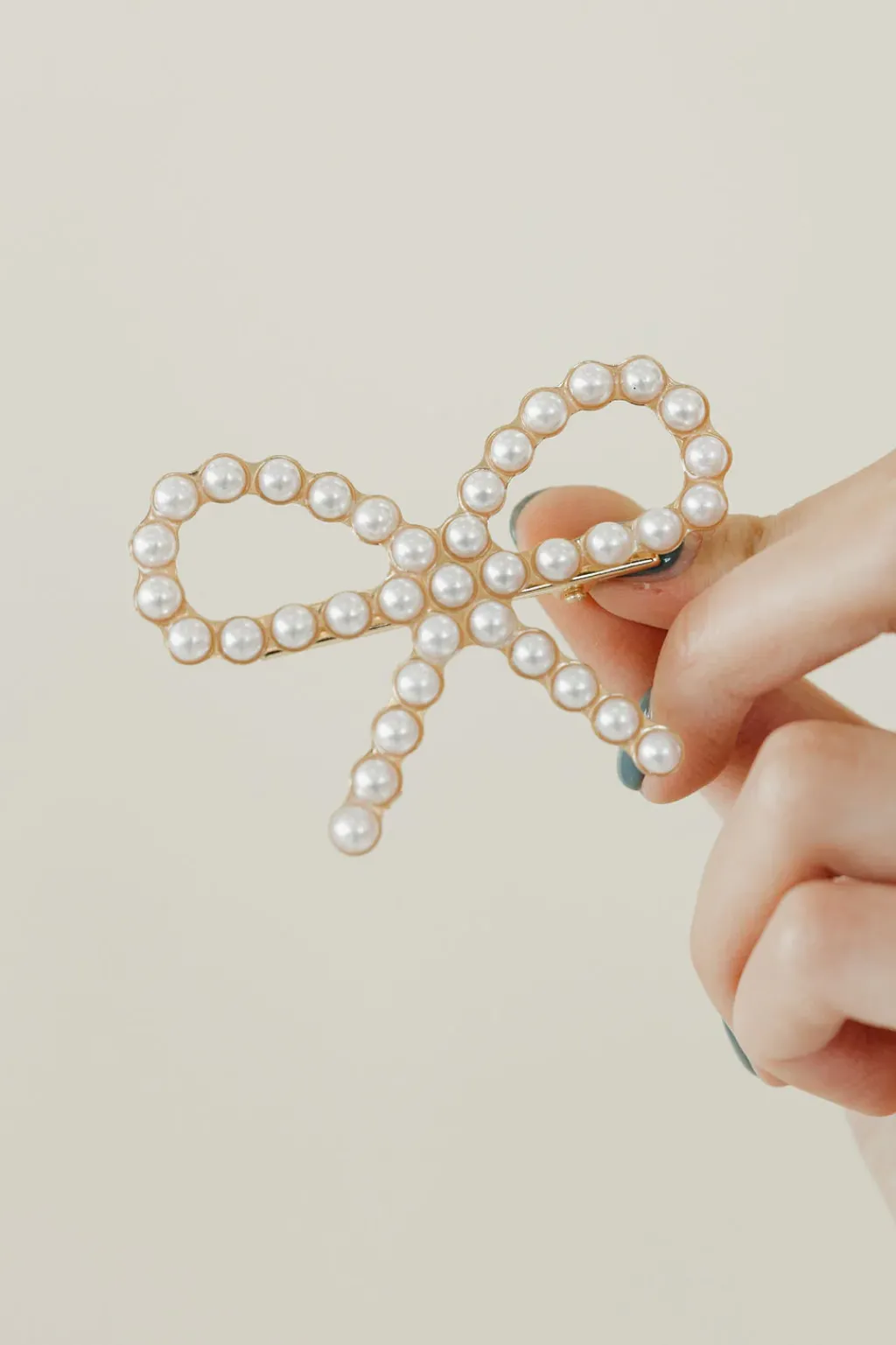 Ali Express Hair<Bow Hairpin-