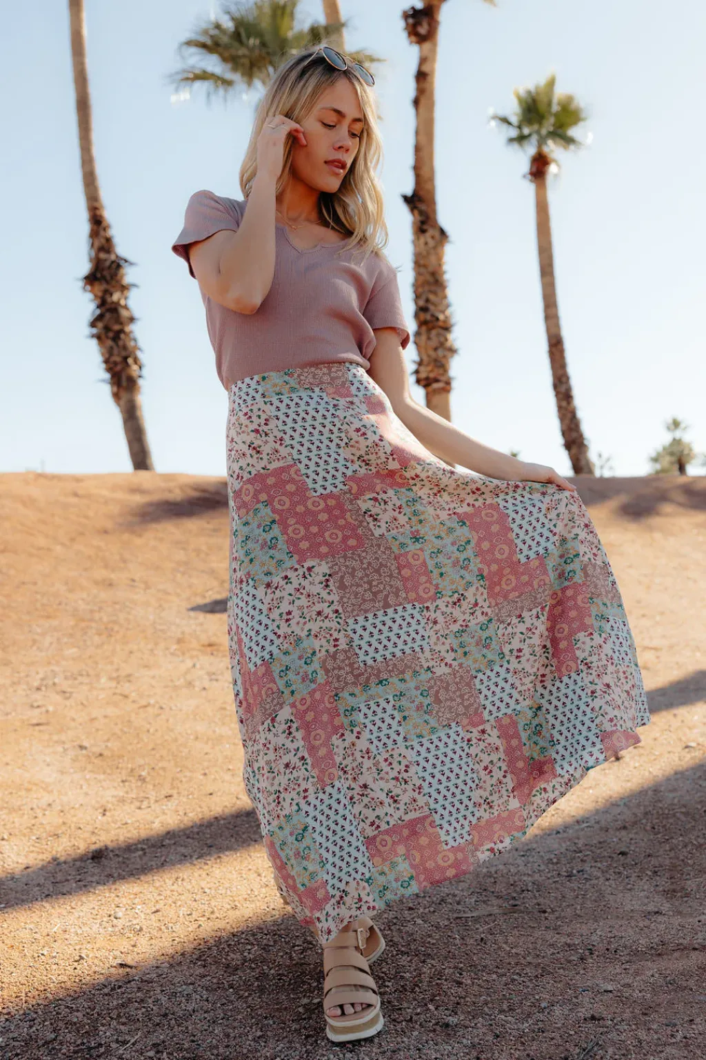 Aemi & Co. Skirts<Bradyn Skirt-Mint/Pink