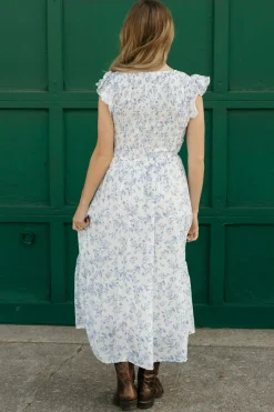 Mine and E&M Maternity Friendly|Midi Dresses<Briana Dress- Floral