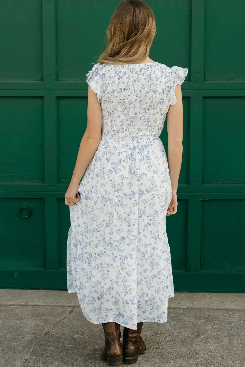 Mine and E&M Maternity Friendly|Midi Dresses<Briana Dress- Floral