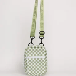 Brixley Bags<Crossbody Sling-Green Checkered