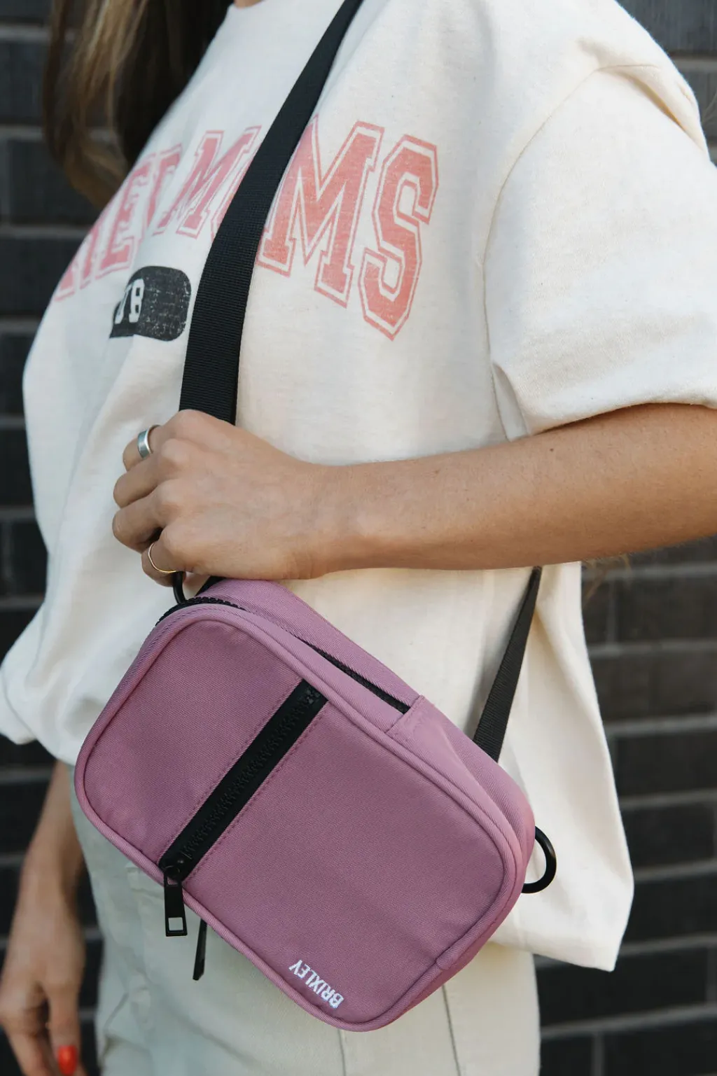 Brixley Bags<Crossbody Sling-Rosey