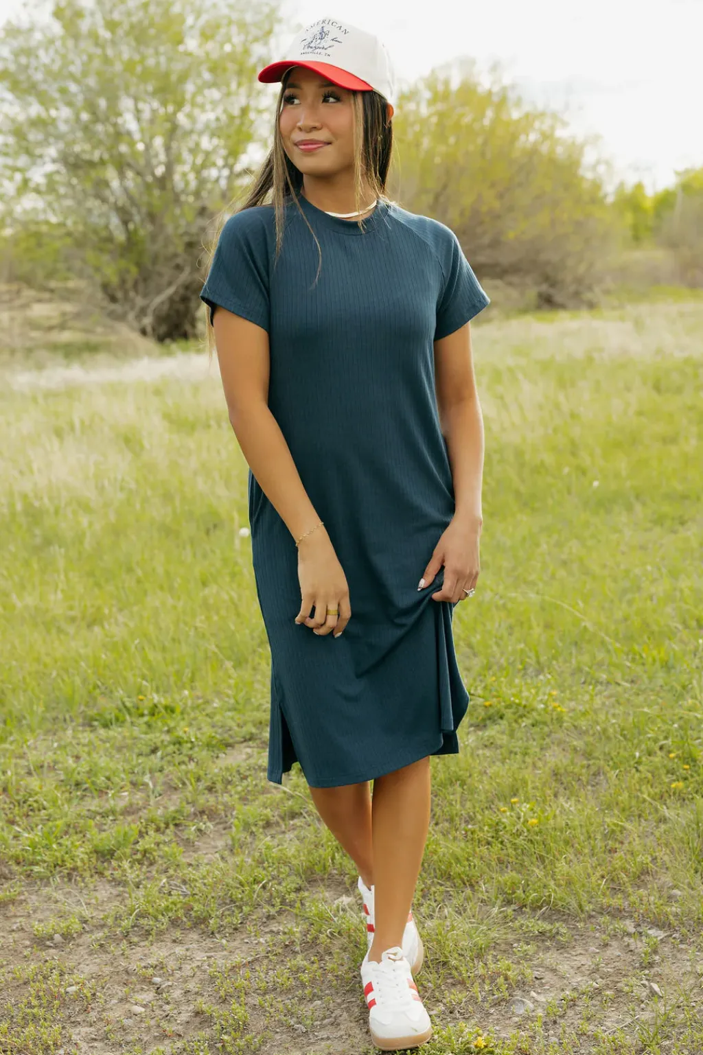 Dongguan Huoyoung Apparel Co Dresses|Maternity Friendly<Camryn Dress-Dark