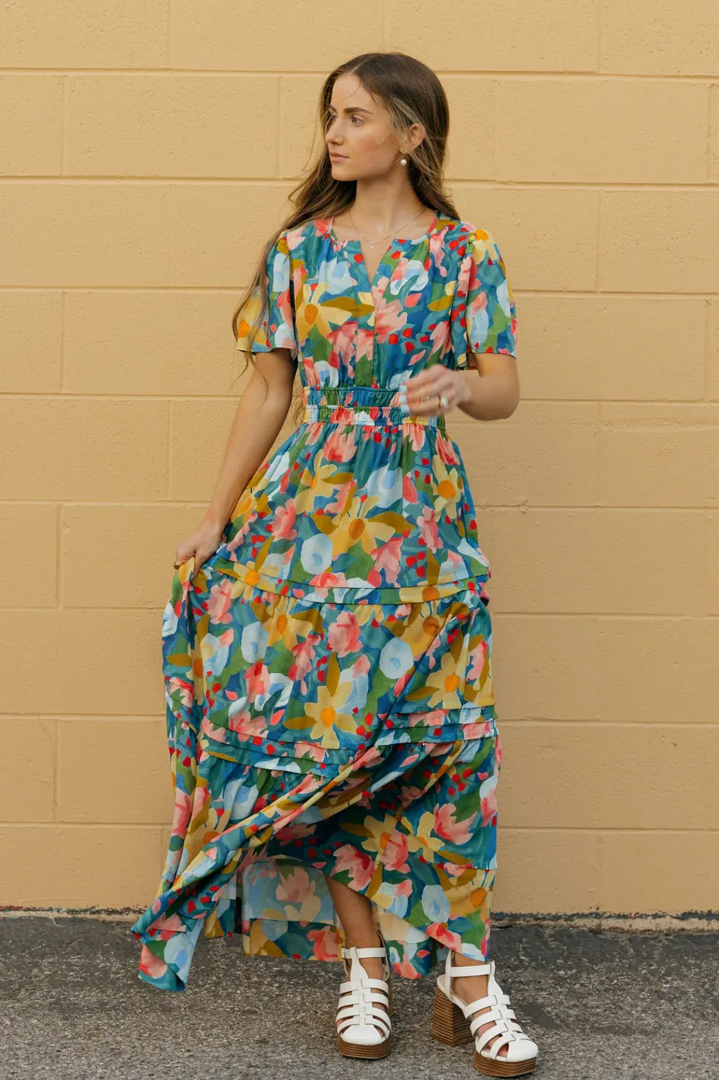 Dongguan Huoyoung Apparel Co Dresses|Maternity Friendly<Caribbean Dress- Multi