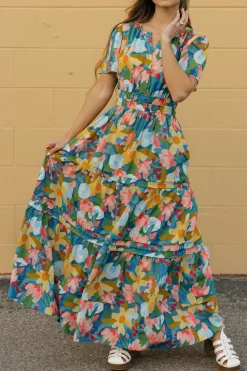 Dongguan Huoyoung Apparel Co Dresses|Maternity Friendly<Caribbean Dress- Multi