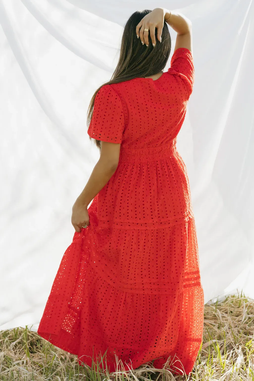 Dongguan Huoyoung Apparel Co Dresses|Maternity Friendly<Caribbean Dress- Eyelet