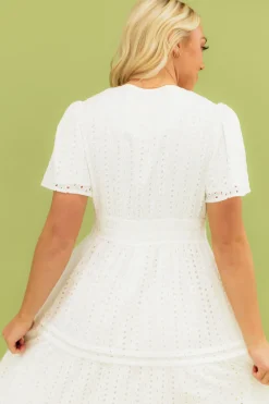 Dongguan Huoyoung Apparel Co Dresses|Maternity Friendly<Caribbean Dress- Eyelet