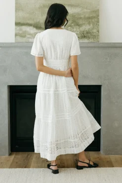 Dongguan Huoyoung Apparel Co Dresses|Maternity Friendly<Caribbean Dress- Eyelet