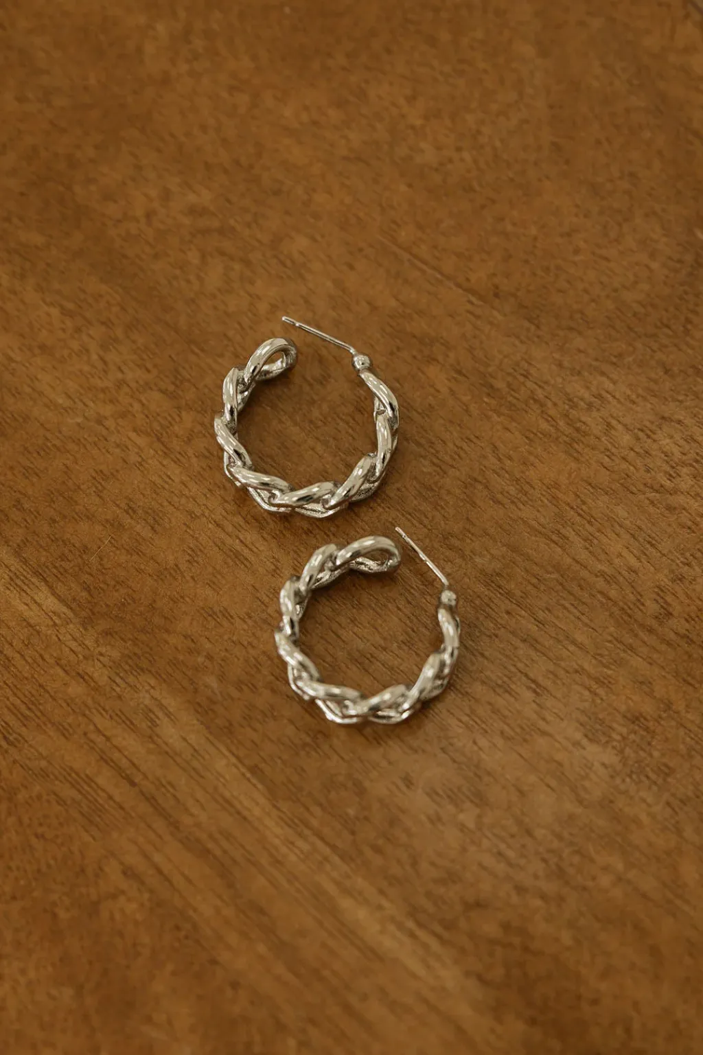 Ali Express Earrings<Chain Link Hoop Earrings