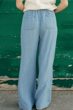Blu Pepper Pants<Charlie Pants-Chambray