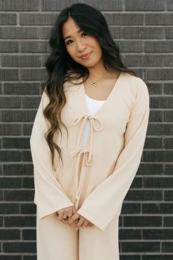 If she loves Maternity Friendly|Nursing Friendly<Charlize Cardigan-Taupe