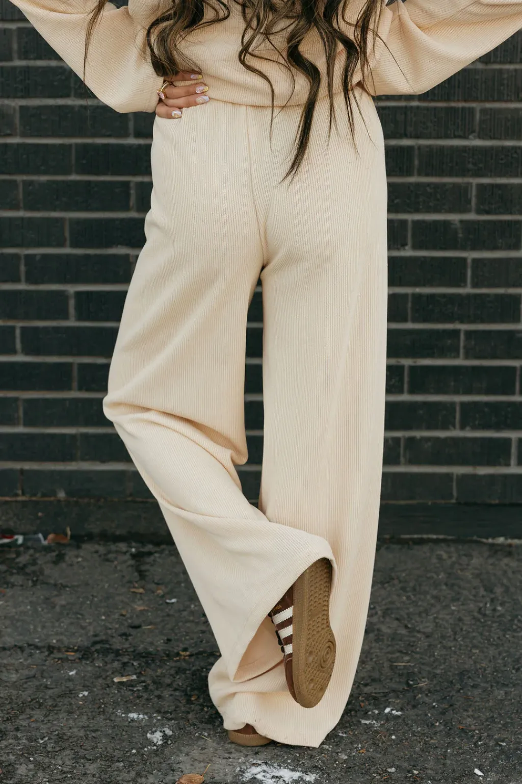 If she loves Maternity Friendly<Charlize Pants-Taupe