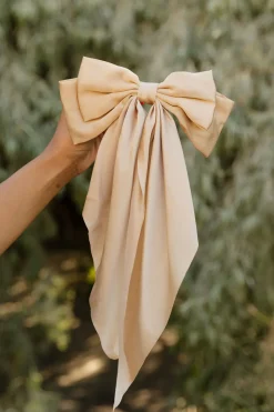 Ali Express Hair<Charmed Bow-Champagne