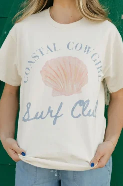 WKNDER Maternity Friendly|Tees<Coastal Cowgirl Tee-Ivory