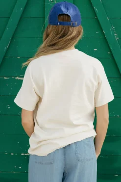 WKNDER Maternity Friendly|Tees<Coastal Cowgirl Tee-Ivory