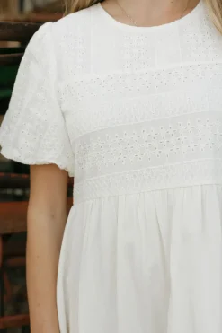 Tea N Rose Maternity Friendly|Wedding<Coastline Dress-Ivory