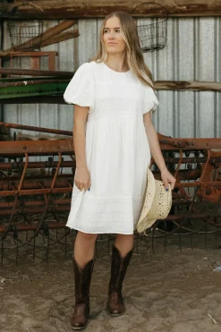 Tea N Rose Maternity Friendly|Wedding<Coastline Dress-Ivory
