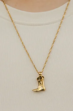 Ali Express Necklaces<Cowgirl Boot Necklace