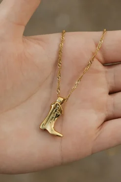 Ali Express Necklaces<Cowgirl Boot Necklace