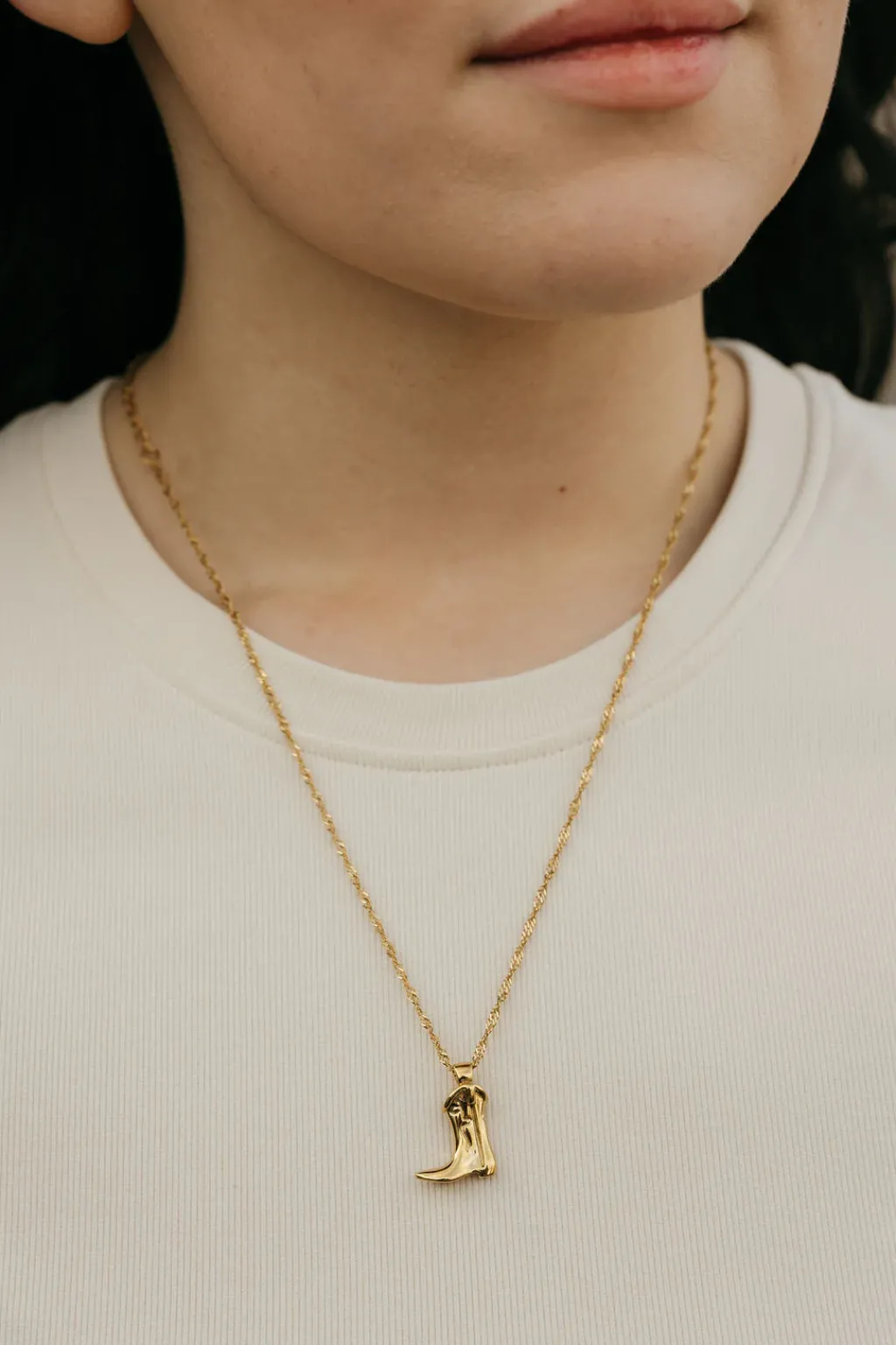 Ali Express Necklaces<Cowgirl Boot Necklace