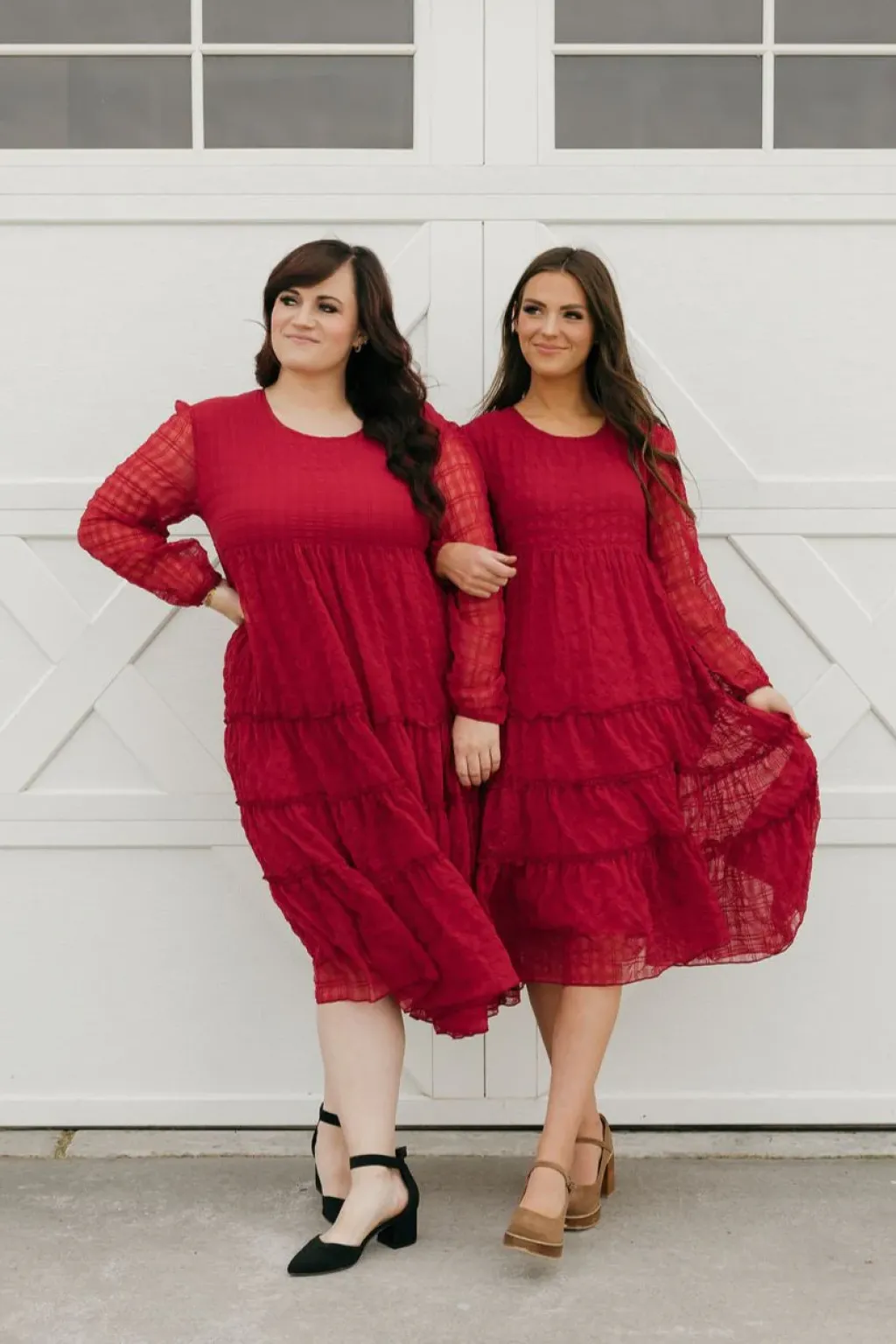 Dongguan Huoyoung Apparel Co Maternity Friendly|Dresses<Curtis Dress-Maroon