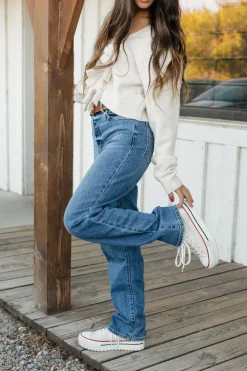 Cello Jeans Bottoms|Denim<Cyrus Denim-Medium