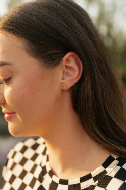 Ali Express Earrings<Dainty Horseshoe Earrings-Gold