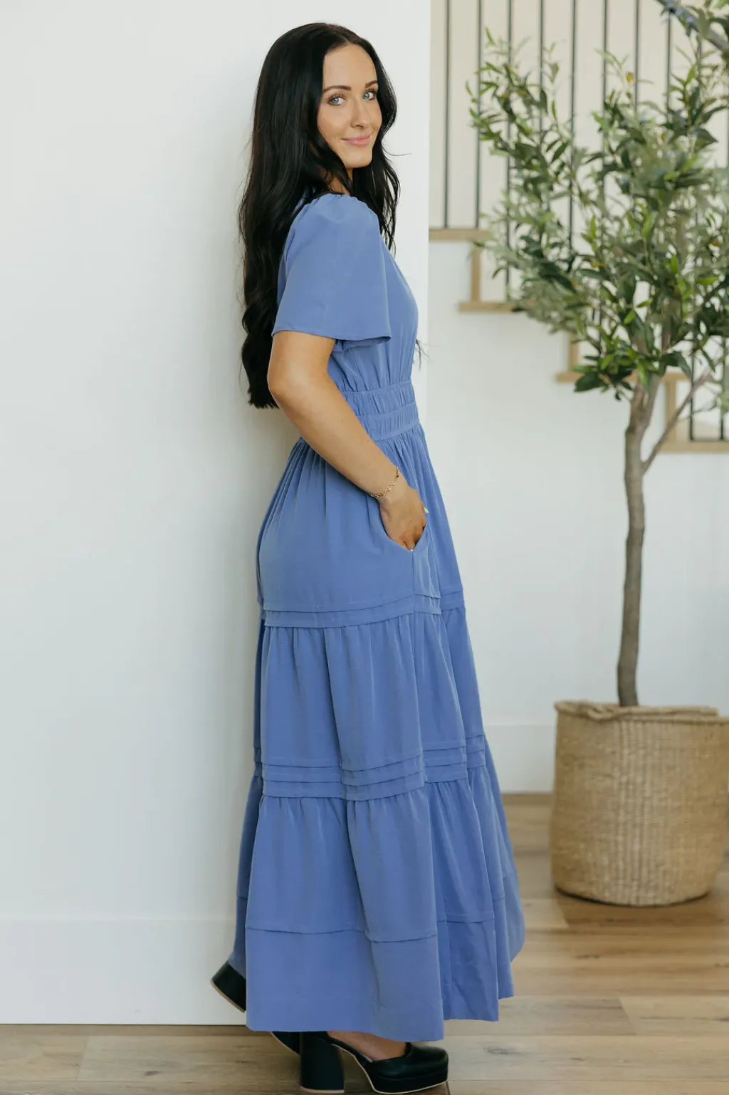 UpMost Maternity Friendly|Nursing Friendly<Daniela Dress-Dusty