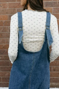 Tea N Rose Maternity Friendly|Dresses<Daria Dress-Indigo