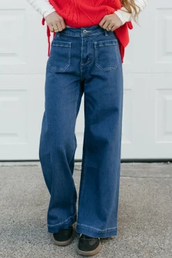 Mica Denim Bottoms|Denim<Dawson Denim-Deep