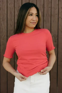Dongguan Huoyoung Apparel Co Tops|Maternity Friendly<Delaney Top-Watermelon