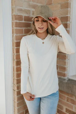 Dongguan Huoyoung Apparel Co Tops|Maternity Friendly<Element Top-Cream