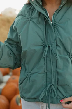 Polagram Coats / Jackets<Emery Jacket-Teal