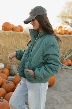 Polagram Coats / Jackets<Emery Jacket-Teal