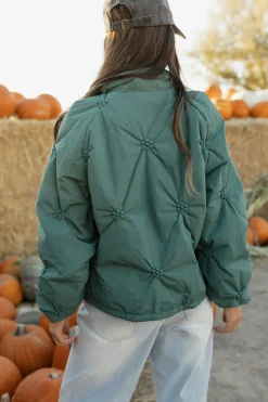 Polagram Coats / Jackets<Emery Jacket-Teal