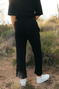 Dongguan Huoyoung Apparel Co Bottoms|Maternity Friendly<Essie Pants-Black