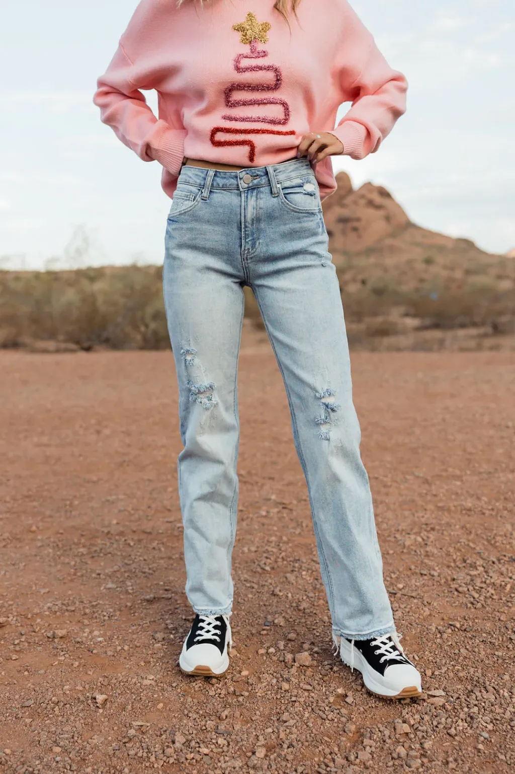 Risen Bottoms|Denim<Everleigh Denim-Medium