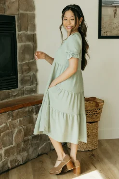 Dongguan Huoyoung Apparel Co Maternity Friendly|Bridesmaid's Dresses<Faith Dress-Pale Olive