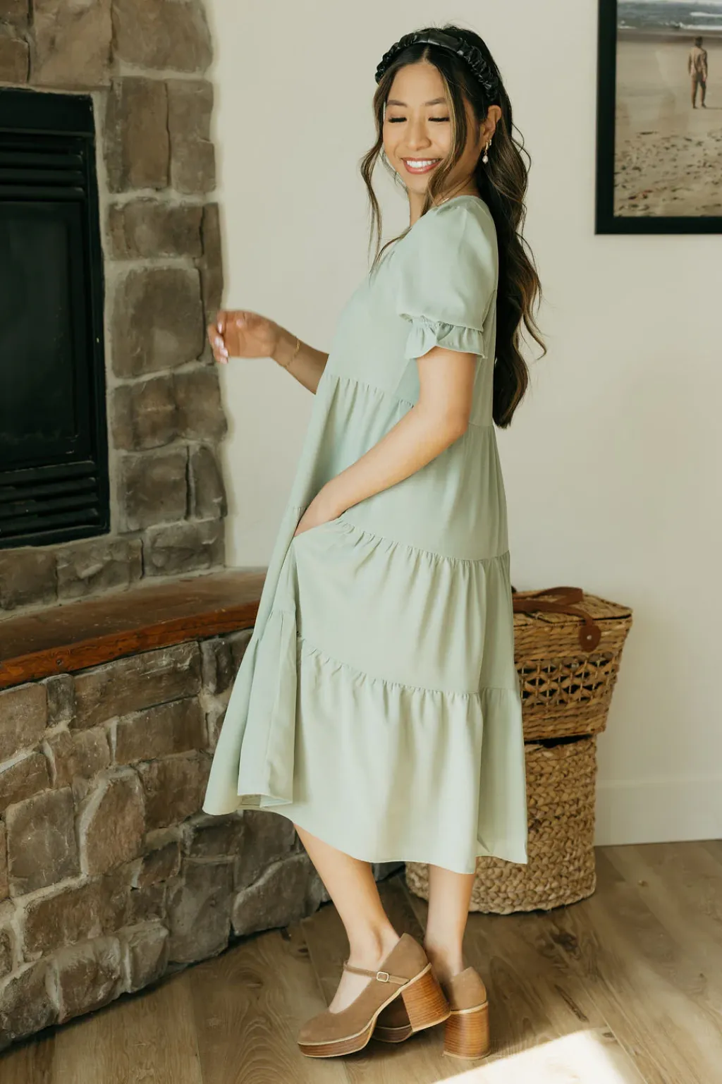 Dongguan Huoyoung Apparel Co Maternity Friendly|Bridesmaid's Dresses<Faith Dress-Pale Olive