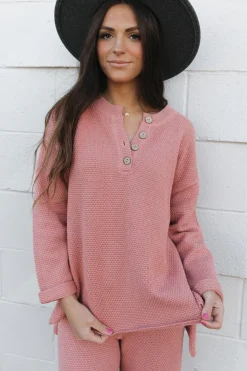 Free People Maternity Friendly|Nursing Friendly<Hailee Sweater Set-Rosie