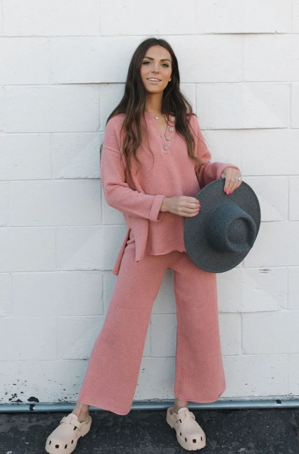 Free People Maternity Friendly|Nursing Friendly<Hailee Sweater Set-Rosie